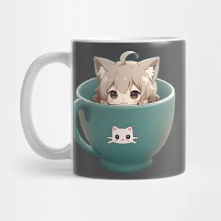 Anime Cup Cat Mug